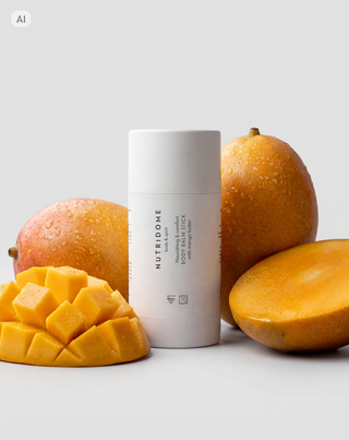 Bálsamo corporal em stick intensamente nutritivo com óleos naturais Nutridome