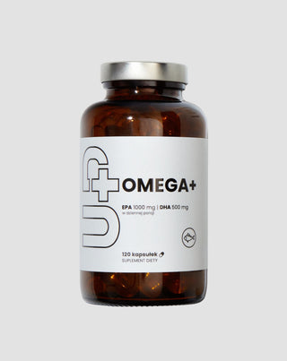 Suplemento Up Omega+ UP Ácidos gordos insaturados Omega-3 Health Pharma 120 cápsulas - 1