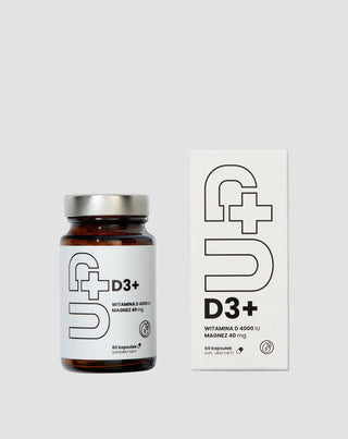 Up D3+ Suplemento de vitamina D3 associado ao magnésio UP Health Pharma 60 cápsulas - 3