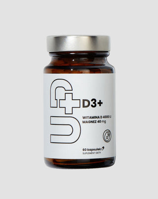 Up D3+ Suplemento de vitamina D3 associado ao magnésio UP Health Pharma 60 cápsulas - 1