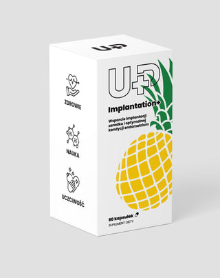 UP Implantation+ suplemento para mulheres que estão a tentar engravidar UP Health Pharma - 1