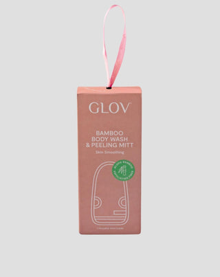 Luva reutilizável de lavagem e esfoliação corporal redutora da celulite Skin Smoothing Pink Glov - 3