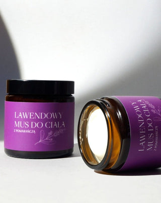 Mousse corporal de lavanda para peles irritadas e secas com óleo de lavanda Mglife - 2