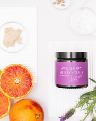 Mousse corporal de lavanda para peles irritadas e secas com óleo de lavanda Mglife - 4