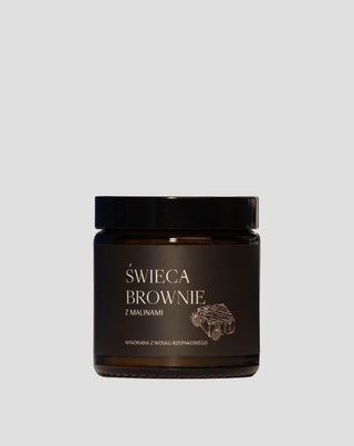 Vela vegana de framboesa com aroma a brownie de framboesa 120 ml MgLife - 1