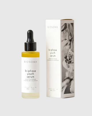 Sérum facial bifásico anti-envelhecimento com ácido hialurónico e óleos naturais Biosoma - 2
