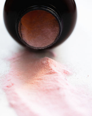 Pó de banho suavizante com pétalas de rosa HHUUMM_1 - 2