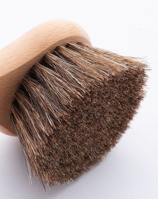 Escova redonda de massagem e limpeza facial n.º 15 com crina de cavalo HHUUMM - 4