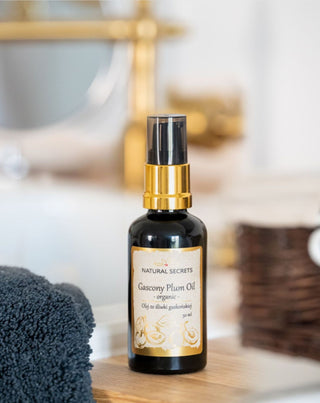 Óleo de ameixa da Gasconha francês de luxo, 100% biológico Natural Secrets - 2