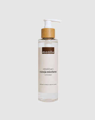 Essência desmaquilhante micelar refrescante para acalmar a irritação com D-pantenol Manilu - 1