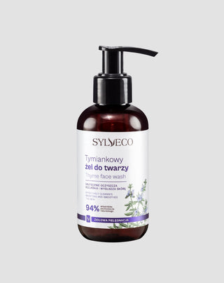 Gel de limpeza facial alisador e iluminador com ácido málico Sylveco - 1