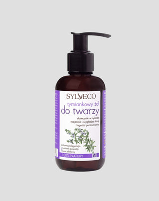 Gel de limpeza facial alisador e iluminador com ácido málico Sylveco - 1