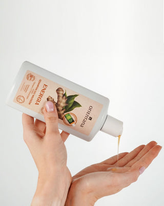 Champô Ayurvédico Orientana para o cabelo com gengibre e erva-limão - 2