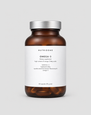 Omega-3 para a imunidade e o funcionamento correto do cérebro, coração e visão 1100 mg/dia Nutridome 60 cáps.