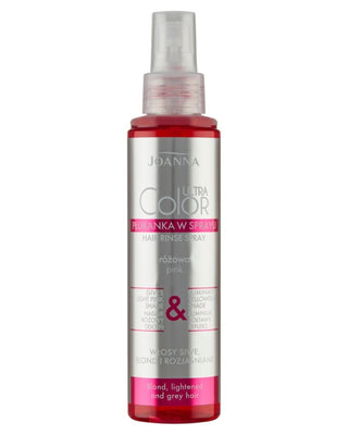 Spray de enxaguamento para cabelos cor-de-rosa para eliminar o reflexo amarelado Ultra Color Joanna - 1