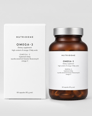 Omega-3 para a imunidade e o funcionamento correto do cérebro, coração e visão 1100 mg/dia Nutridome 60 cáps. - 3