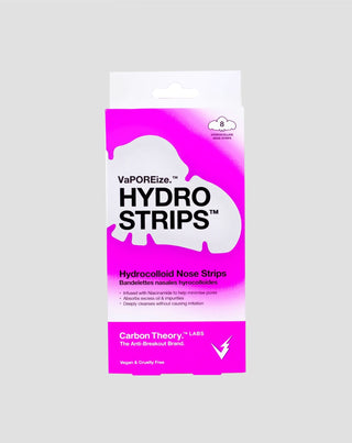 Pensos para o nariz para eliminar o excesso de sebo com niacinamida VaPOREise Hydro Strips Carbon Theory - 1