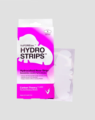 Pensos para o nariz para eliminar o excesso de sebo com niacinamida VaPOREise Hydro Strips Carbon Theory - 2