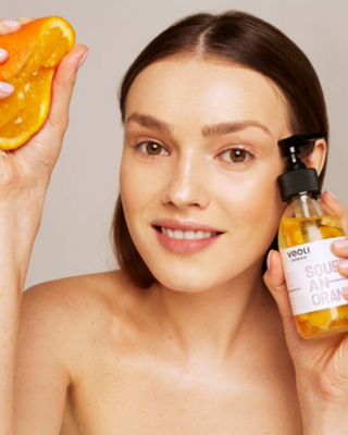 Óleo desmaquilhante emulsionante e Spf espremer uma laranja Veoli Botanica - 2
