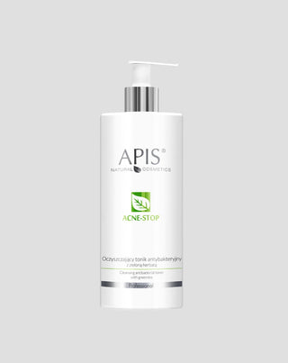 Tónico antibacteriano de limpeza com chá verde Acne-Stop Apis - 1