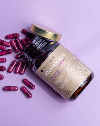 Colágeno plus anti-idade cápsulas com colágeno, zinco e vitamina C Nutri Clinic 90 cápsulas_2 - 2