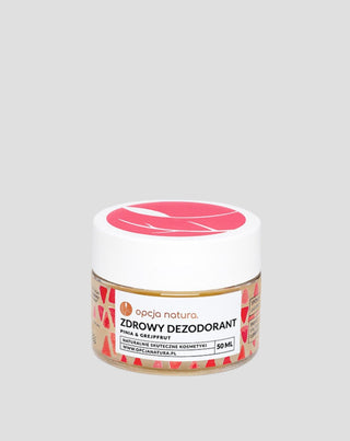 Creme desodorizante natural - desodorizante saudável Pinia & Toranja Opção Natura - 1