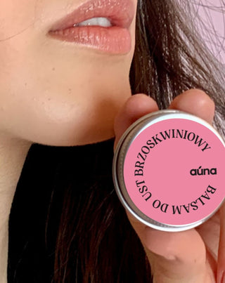 Bálsamo labial de pêssego Auna para hidratar e prevenir as fissuras dos lábios - 3