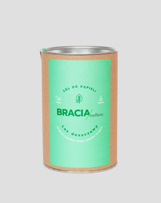 Sal de banho perfumado relaxante da floresta tropical com spirulina Soap Brothers - 1