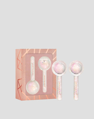 Bolas de vidro para massagem Crioterapia facial Cryolift ice globes Crystallove - 1