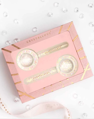 Globos de gelo Cryolift Bolas de vidro para massagem facial de crioterapia Crystallove - 2