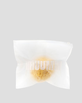 Esponja natural do mar amarela 12,5 cm O3H hipoalergénica e antibacteriana Hhuumm - 1