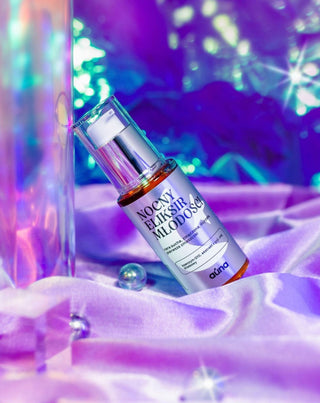 Elixir noturno da juventude com coenzima Q10 para peles secas, cansadas e maduras Auna