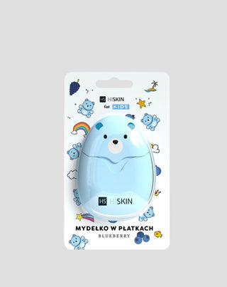 Sabonete em flocos para crianças azul Blueberry HiSkin for Kids 50 unidades - 1