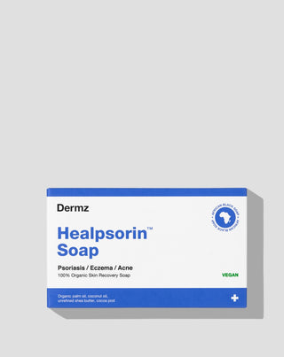 Sabonete preto africano para acne, psoríase e eczema Healpsorin Dermz - 1