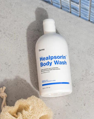 Gel de limpeza corporal para eczema e psoríase Healpsorin Body Wash Dermz_2 - 2