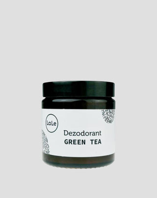 Desodorizante ecológico refrescante em creme com bicarbonato de sódio Green Tea La-Le - 1