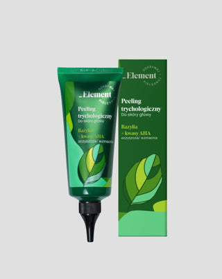 Peeling Tricologista Purificante para o Couro Cabeludo com Extrato de Manjericão e Ácido Frutal Element - 1