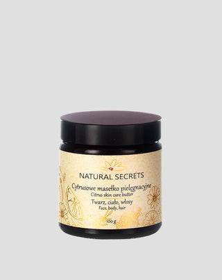 Manteiga de cuidados da pele multitarefa com aroma a citrinos Natural Secrets - 1