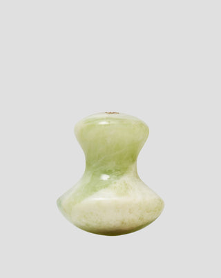 Cogumelo de massagem facial de jade natural Crystallove - 1