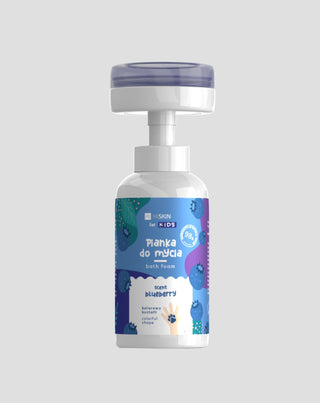 Espuma para lavar mãos e corpo para crianças com aroma de mirtilo HiSkin - 1