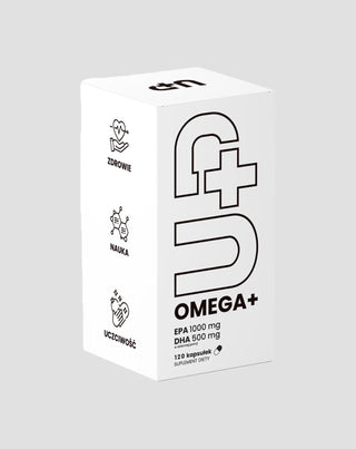 Suplemento Up Omega+ UP Ácidos gordos insaturados Omega-3 Health Pharma 120 cápsulas - 1