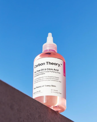 Tónico de limpeza com óleo da árvore do chá e ácido cítrico Tónico anti-manchas Teoria do Carbono - 3