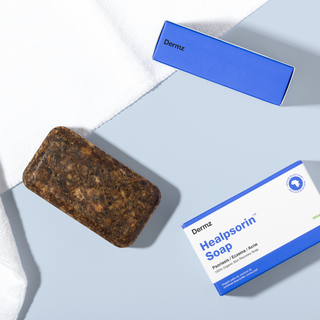 Sabão negro africano para acne, psoríase e eczema Healpsorin Dermz - 2