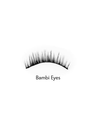 Pestanas artificiais numa tira 2d para utilização repetida suaves e leves Bambi Eyes Bamm!Lashes - 2