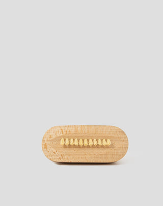 Pincel para mãos e unhas com moldura oval em fibra de agave natural n.º 9 Hhuumm - 3