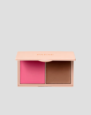 Paleta de contorno facial em creme Kiss my cheeks cold Paese - 1