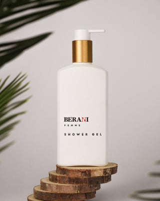 Gel de duche natural e cremoso para mulheres, para peles delicadas Berani Femme - 2
