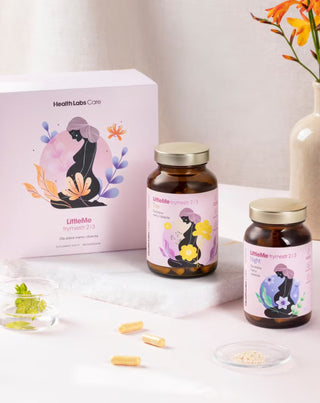 LittleMe suplemento de apoio à gravidez trimestre 2 e 3 Health Labs Care 150 cápsulas - 3