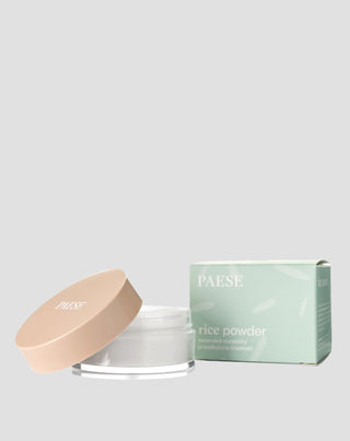 Pó facial de arroz solto matificante para todos os tipos de pele, especialmente pele oleosa Paese - 1