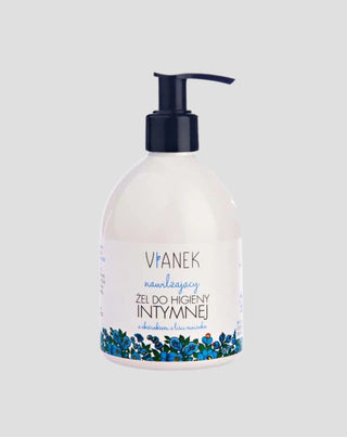 Gel hidratante para a higiene íntima com extrato de folha de dente-de-leão Vianek - 1